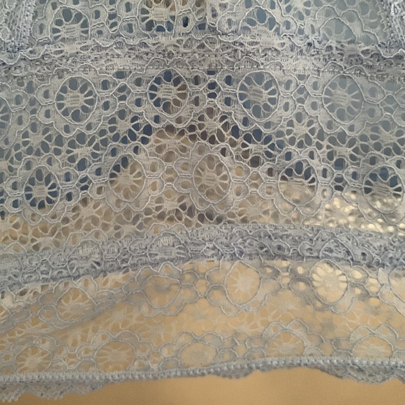 No Boundaries Blue lace front push-up bra - Picture 11 of 12